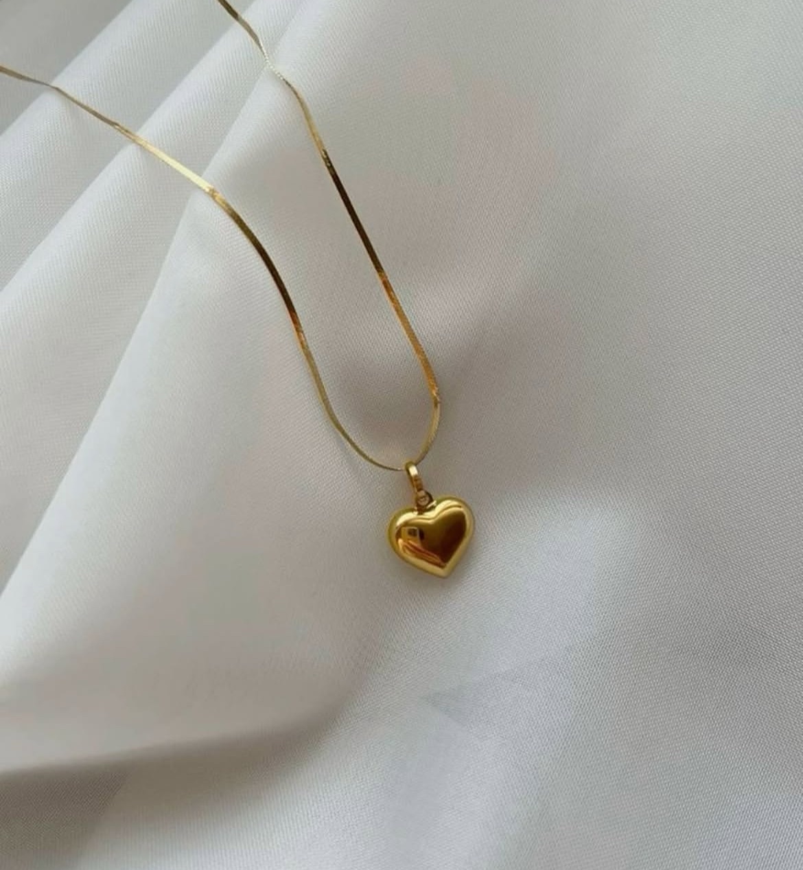 Golden Heart Necklace