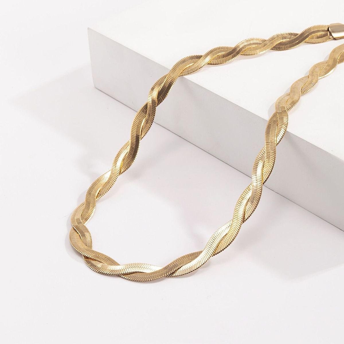 Double Twist Necklace